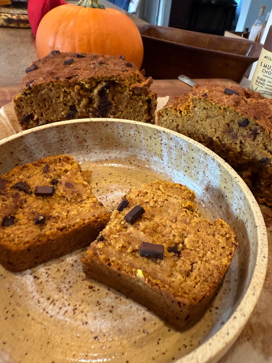 Banana Pumpkin Loaf