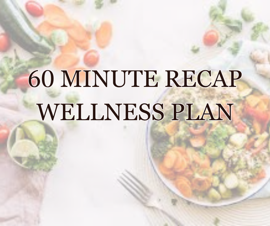 60 Minute Recap Foundation Wellness Plan