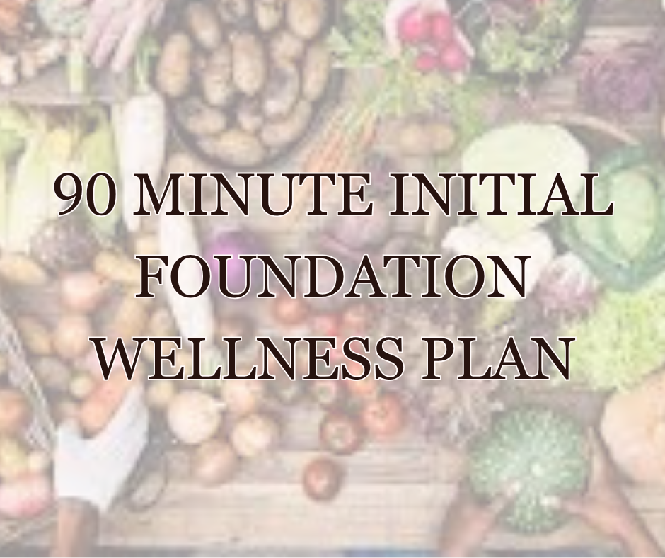 90 Minute Initial Foundation Wellness Plan
